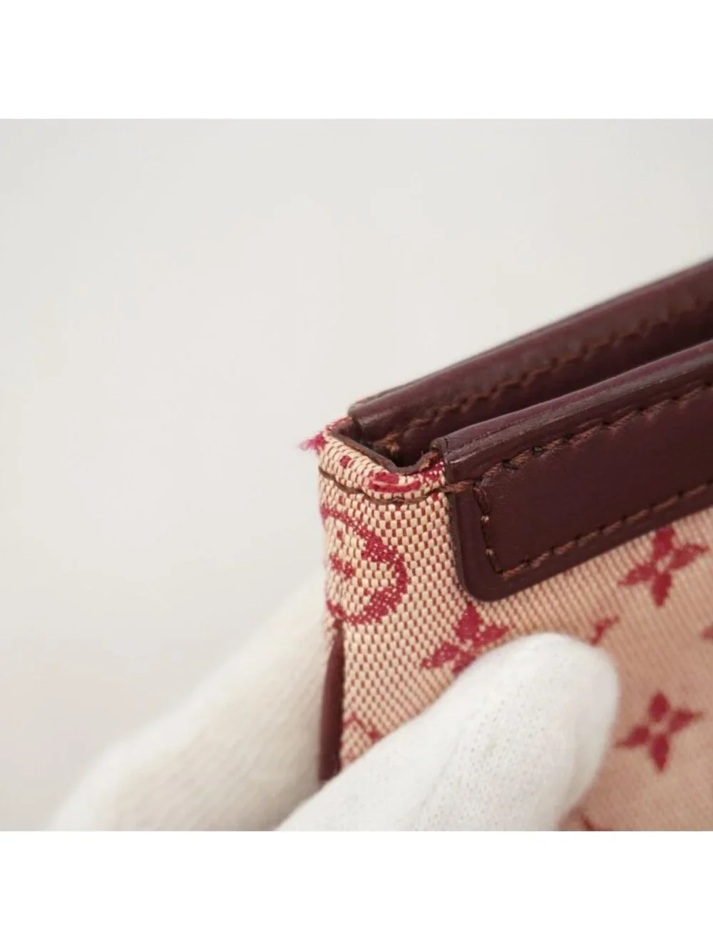 Louis Vuitton Handbag Monogram Mini Francoise Cerise 2-Way